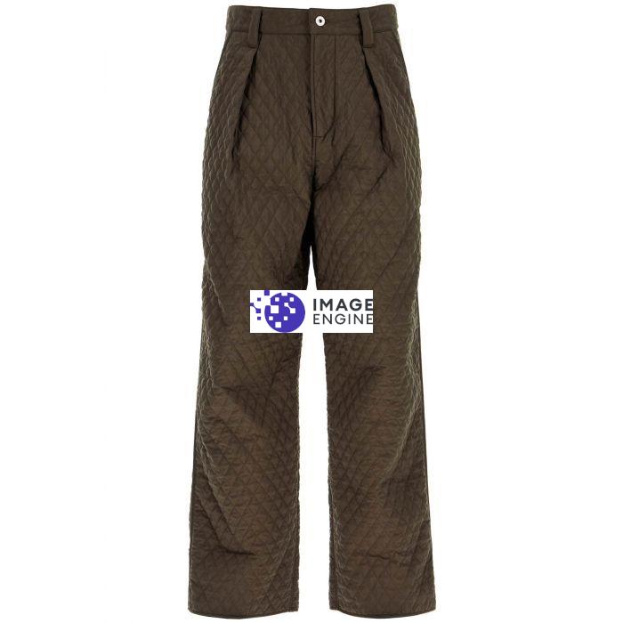 BURBERRY Pantaloni in nylon trapuntato Uomo Residenza 725