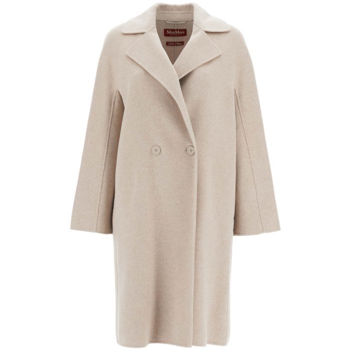 MAX MARA STUDIO Cappotto doppiopetto in lana e cachemire - Donna |  Residenza 725