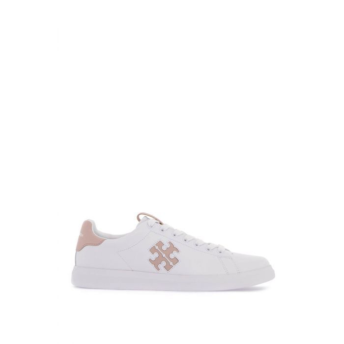 Tory Burch Howell leather high quality court white sneakers