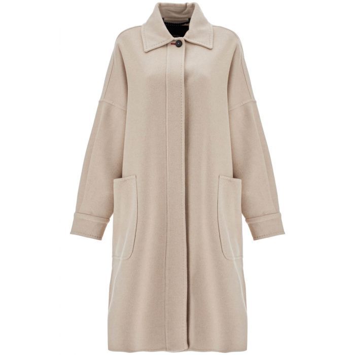 cashmere oversized chemise coat