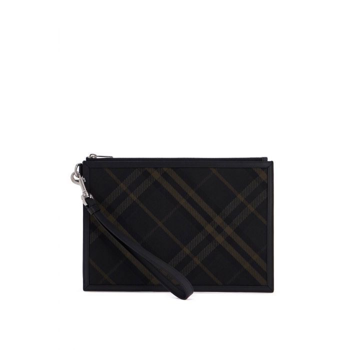 Burberry canvas pouch sale