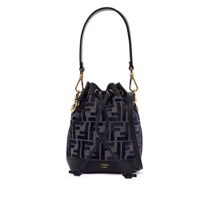 FENDI mini mon tresor velvet ff bag Woman Residenza 725