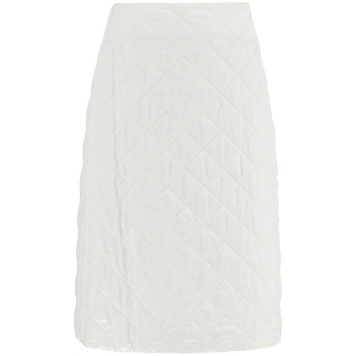 JIL SANDER quilted midi skirt Woman Residenza 725