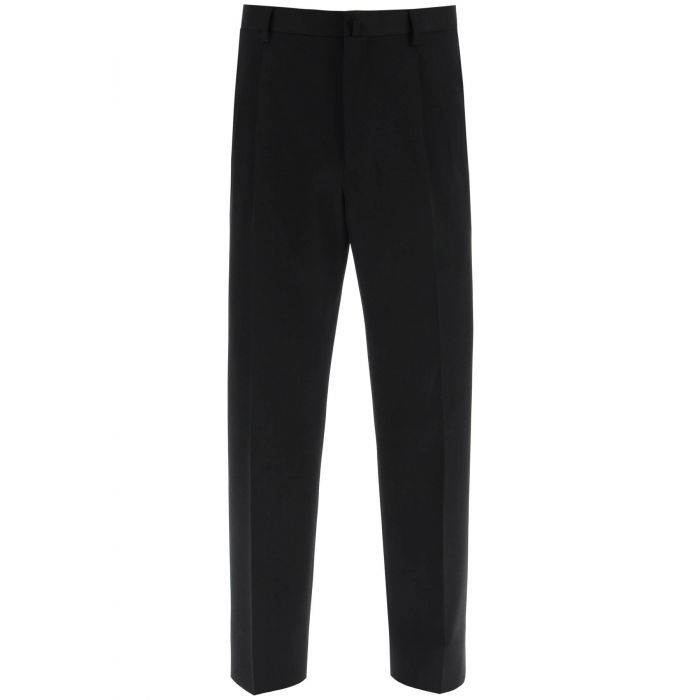 wool cigarette trousers - LANVIN