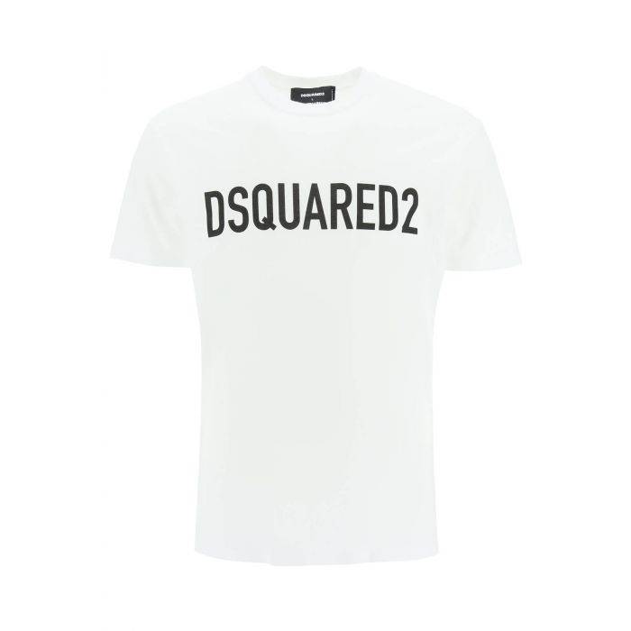 'cool' logo print t-shirt - DSQUARED2