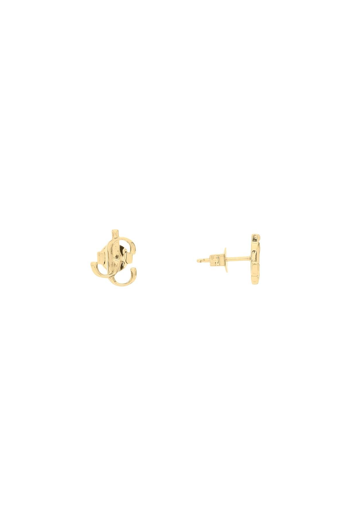 Shop Jimmy Choo Jc Earrings In Gold