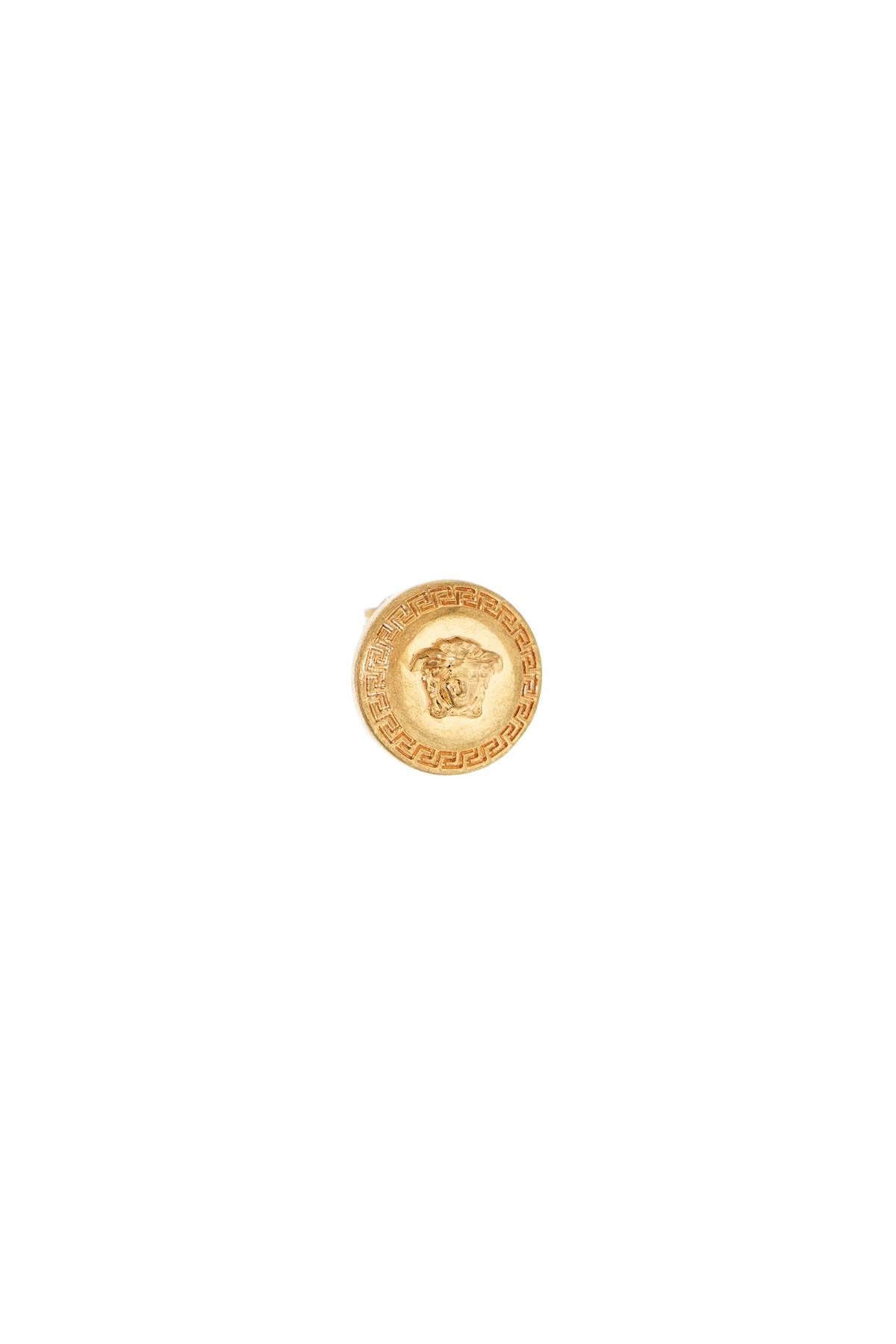 Shop Versace Medusa Tribute Earrings In Gold