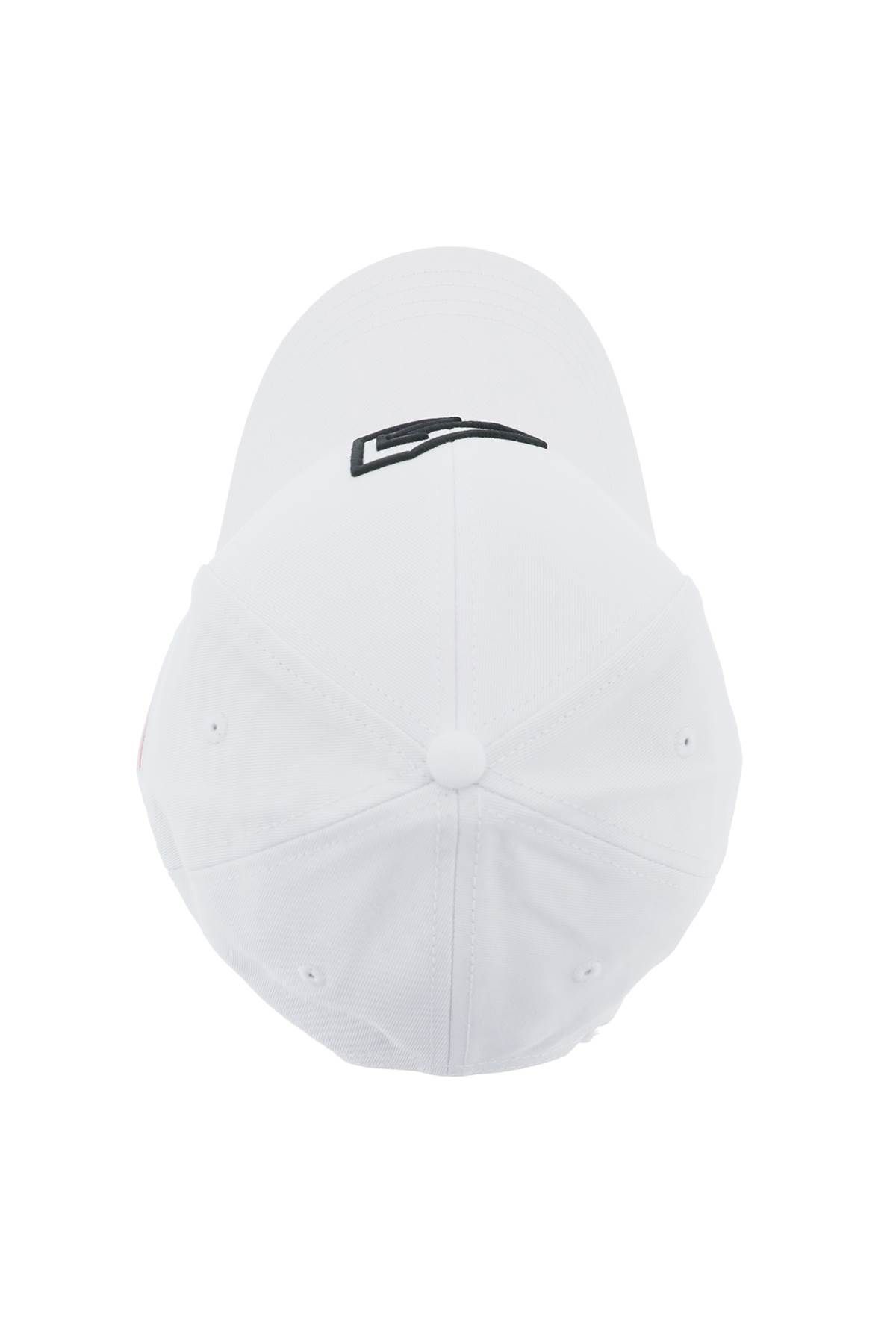 Shop Autry Baseball Cap With Embroidered Logo In White