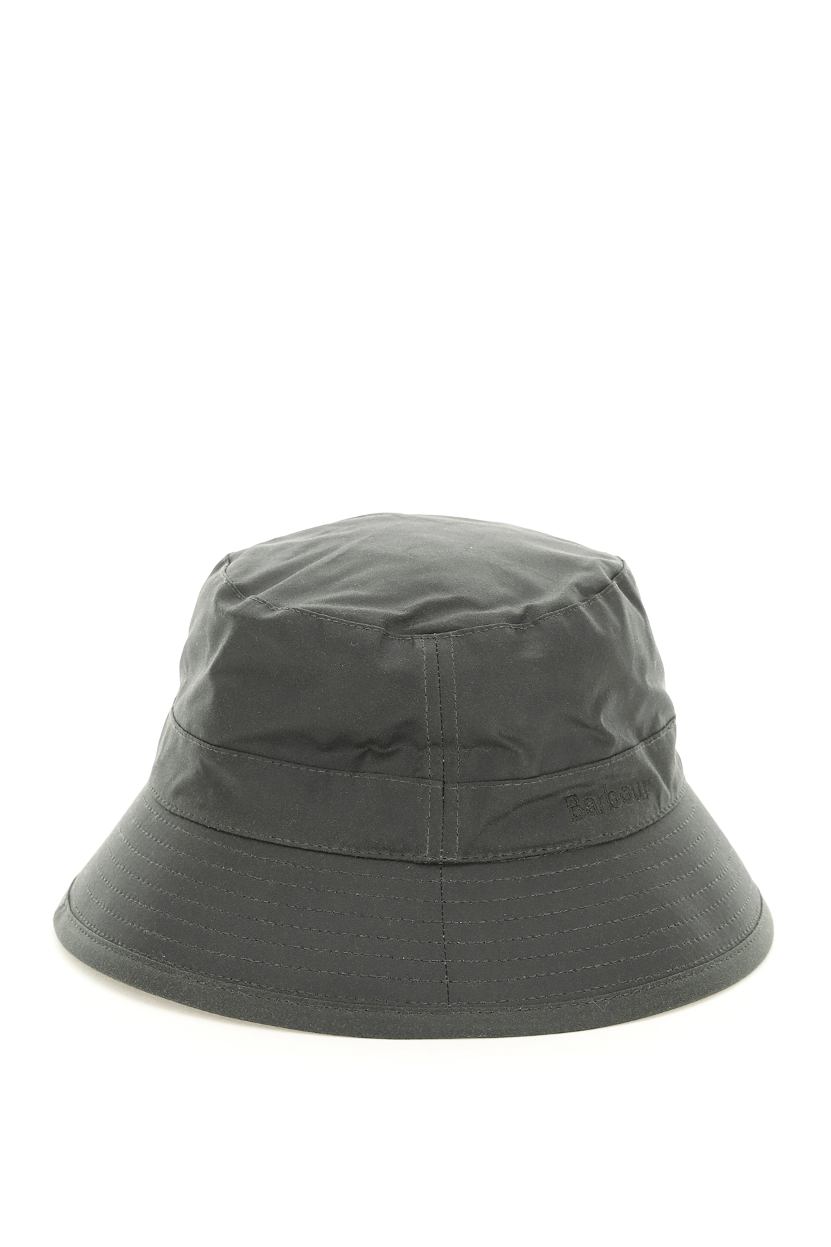 Barbour Waxed Bucket Hat In Green