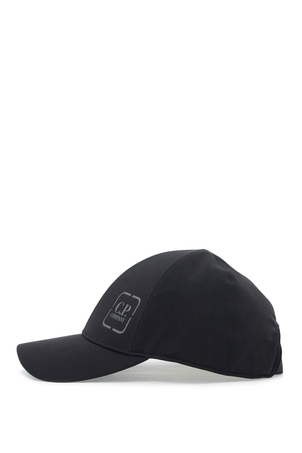 Shop C.p. Company Baseball Cap Made Of Technical Fabric In Black