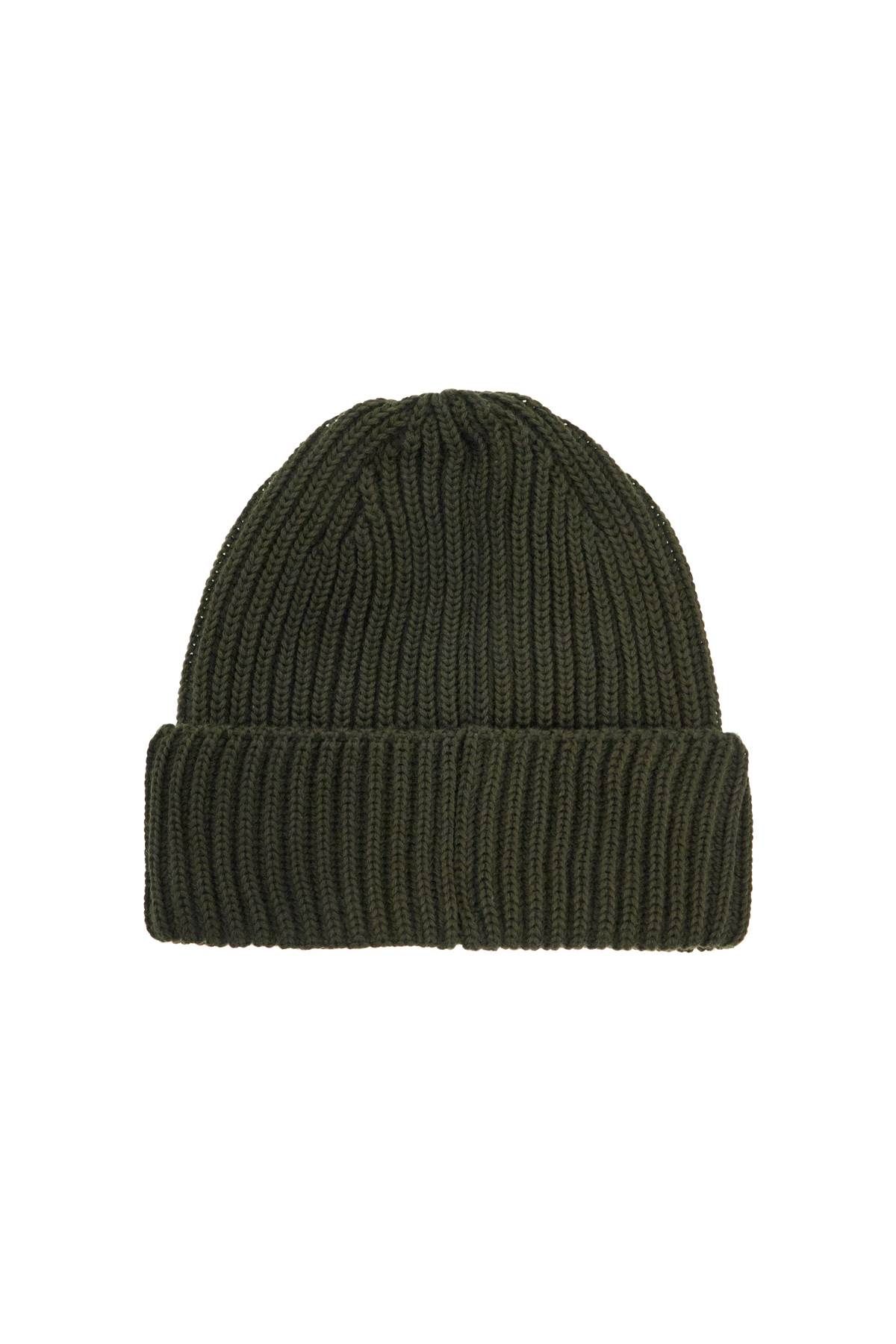 Shop C.p. Company Woolen Beanie Hat In Green