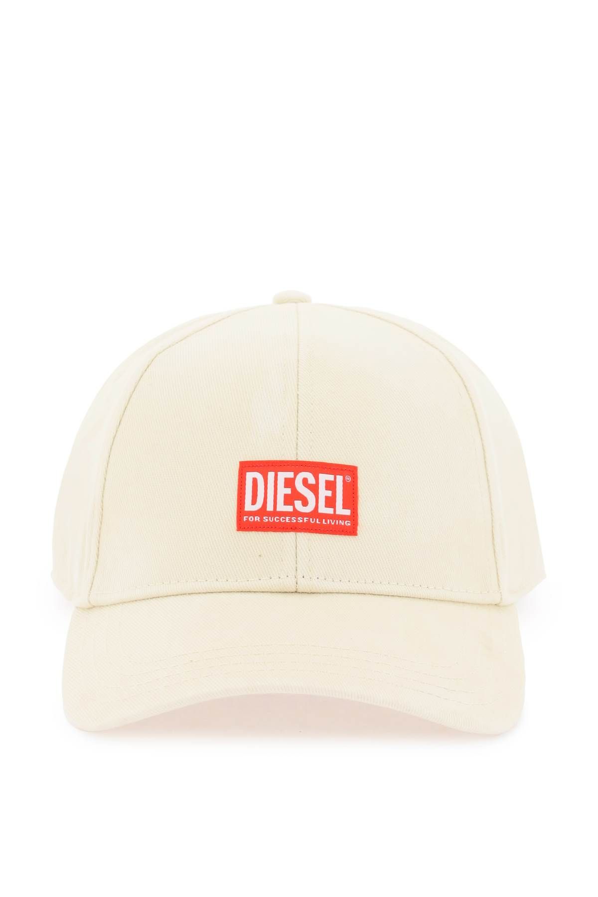 Shop Diesel Corry-jacq-wash Baseball Cap In Beige