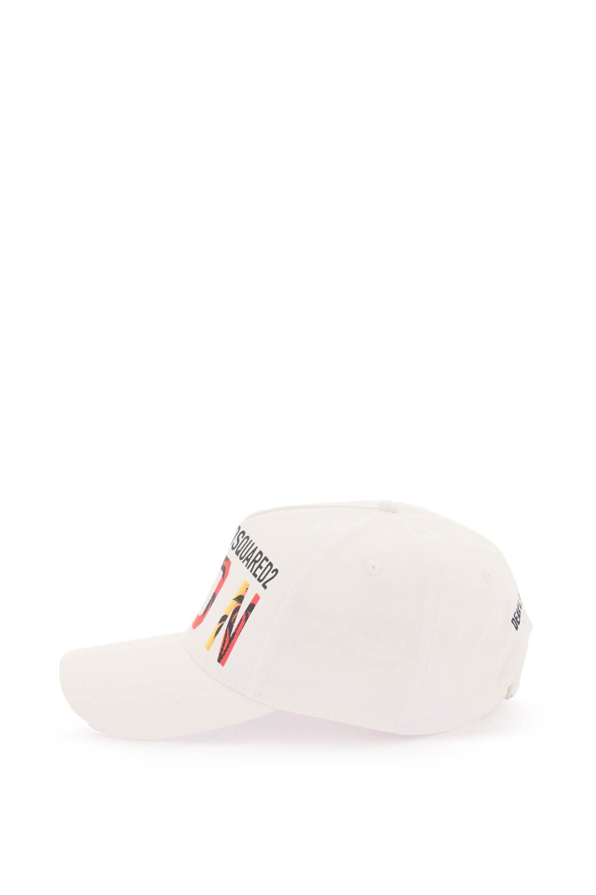 Shop Dsquared2 Sunset Baseball Cap In White