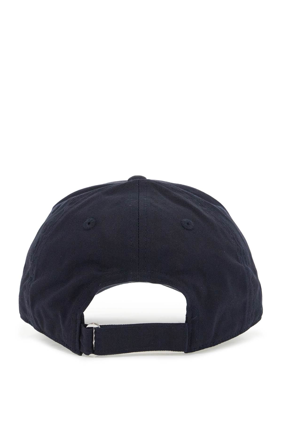 Shop Eden Park Baseball Cap With Embroidered Bow Tie In Blue