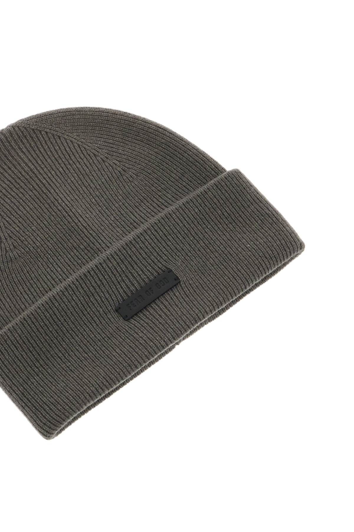 Shop Fear Of God Cashmere Beanie Hat For In Grey