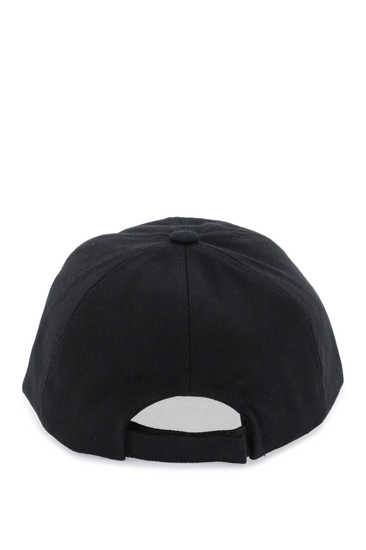 Shop Isabel Marant Tyron Baseball Cap In Black