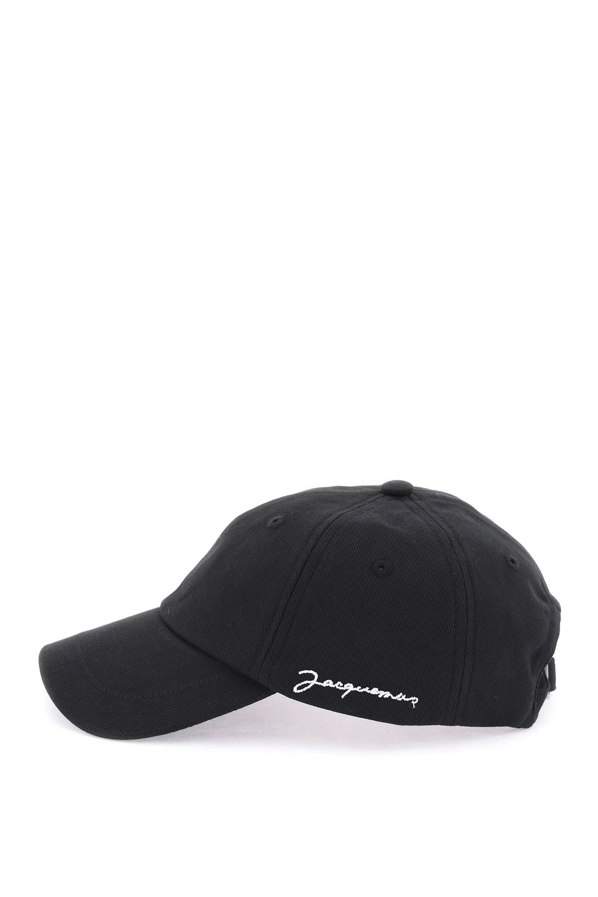 Shop Jacquemus La Casquette Baseball Cap In Black