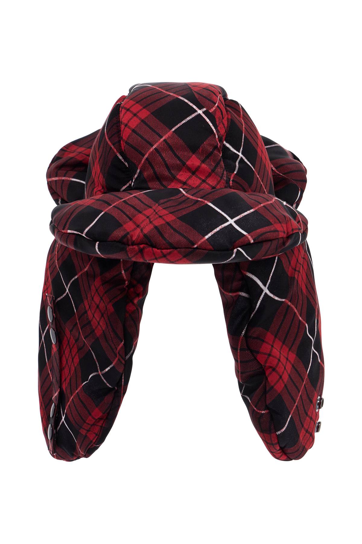 Shop Jean Paul Gaultier "oversized Tartan In Red