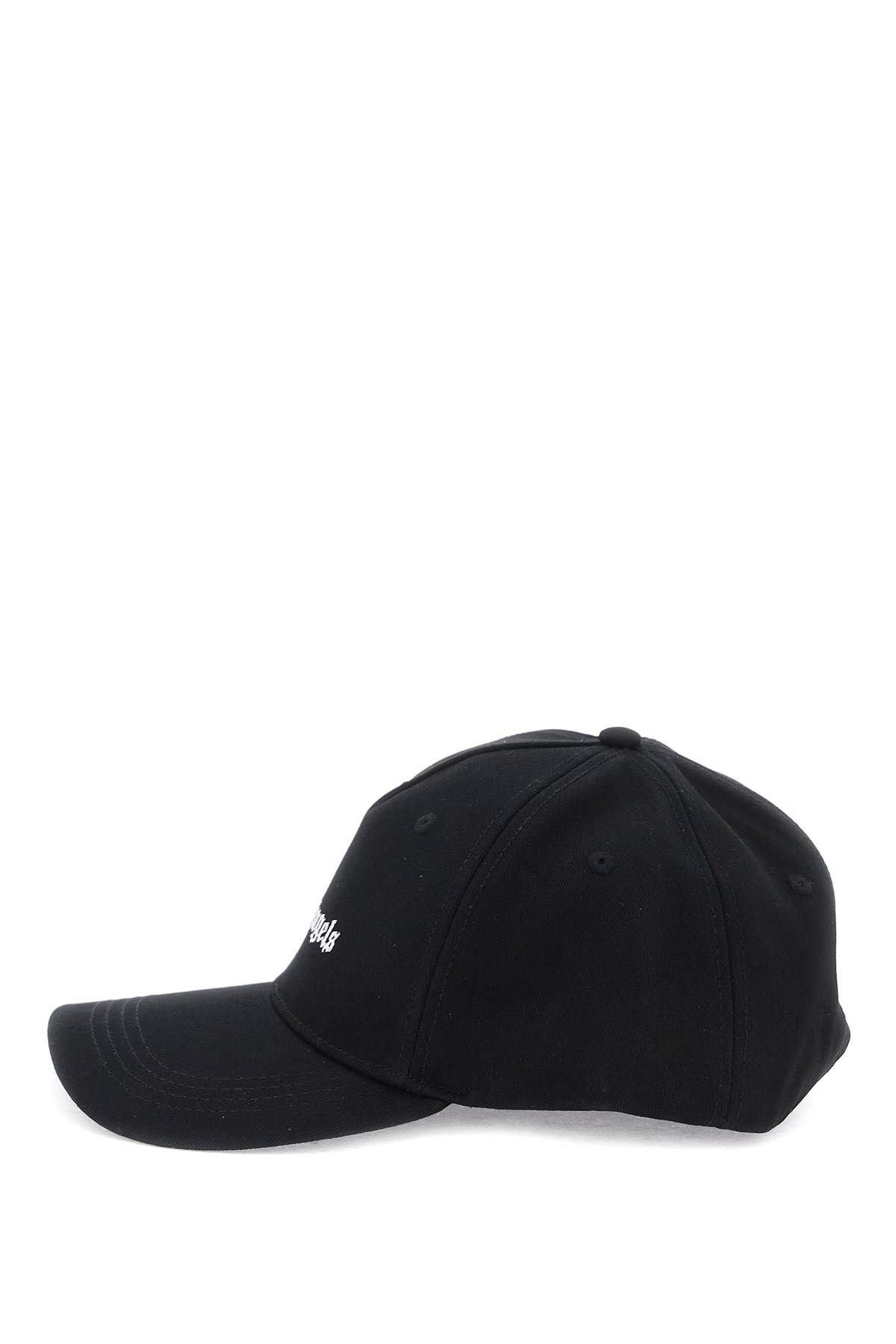 Shop Palm Angels Embroidered Logo Baseball Cap With In Black