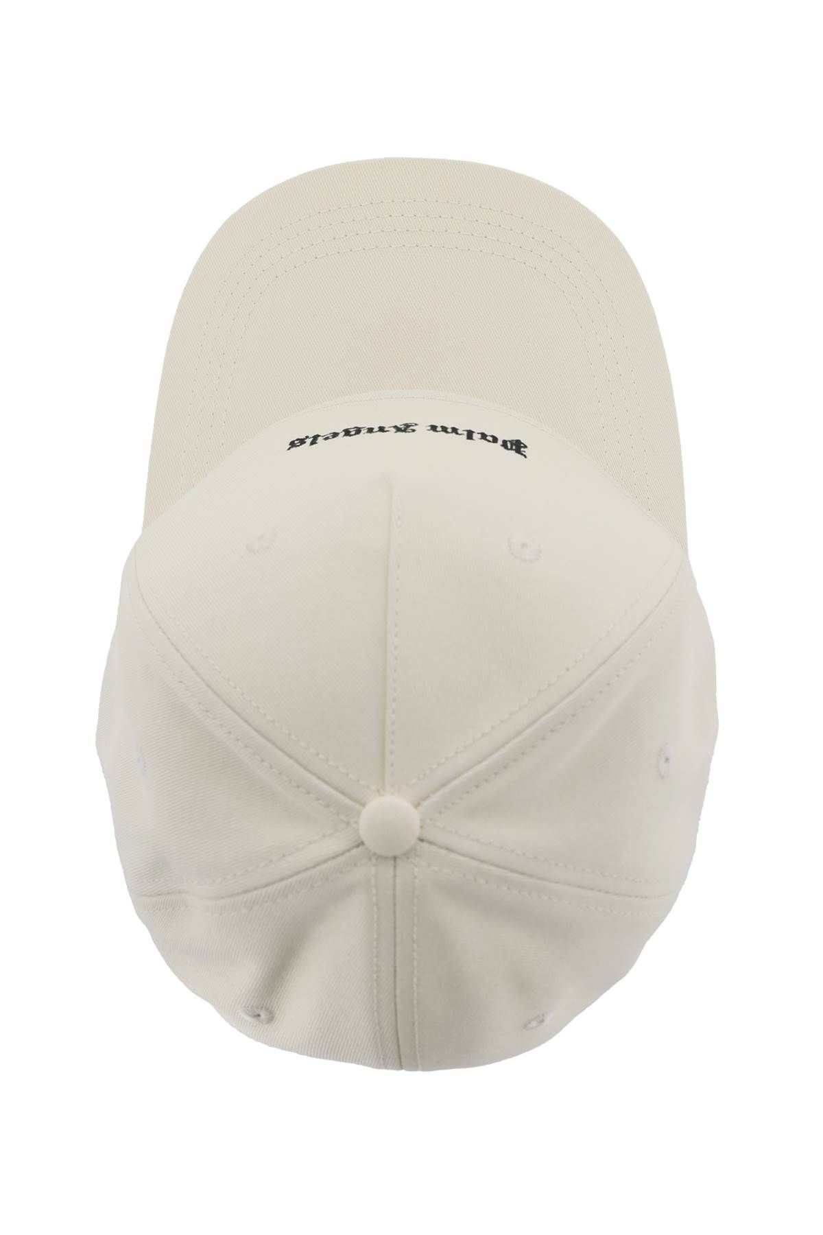 Shop Palm Angels Embroidered Logo Baseball Cap With In Neutro