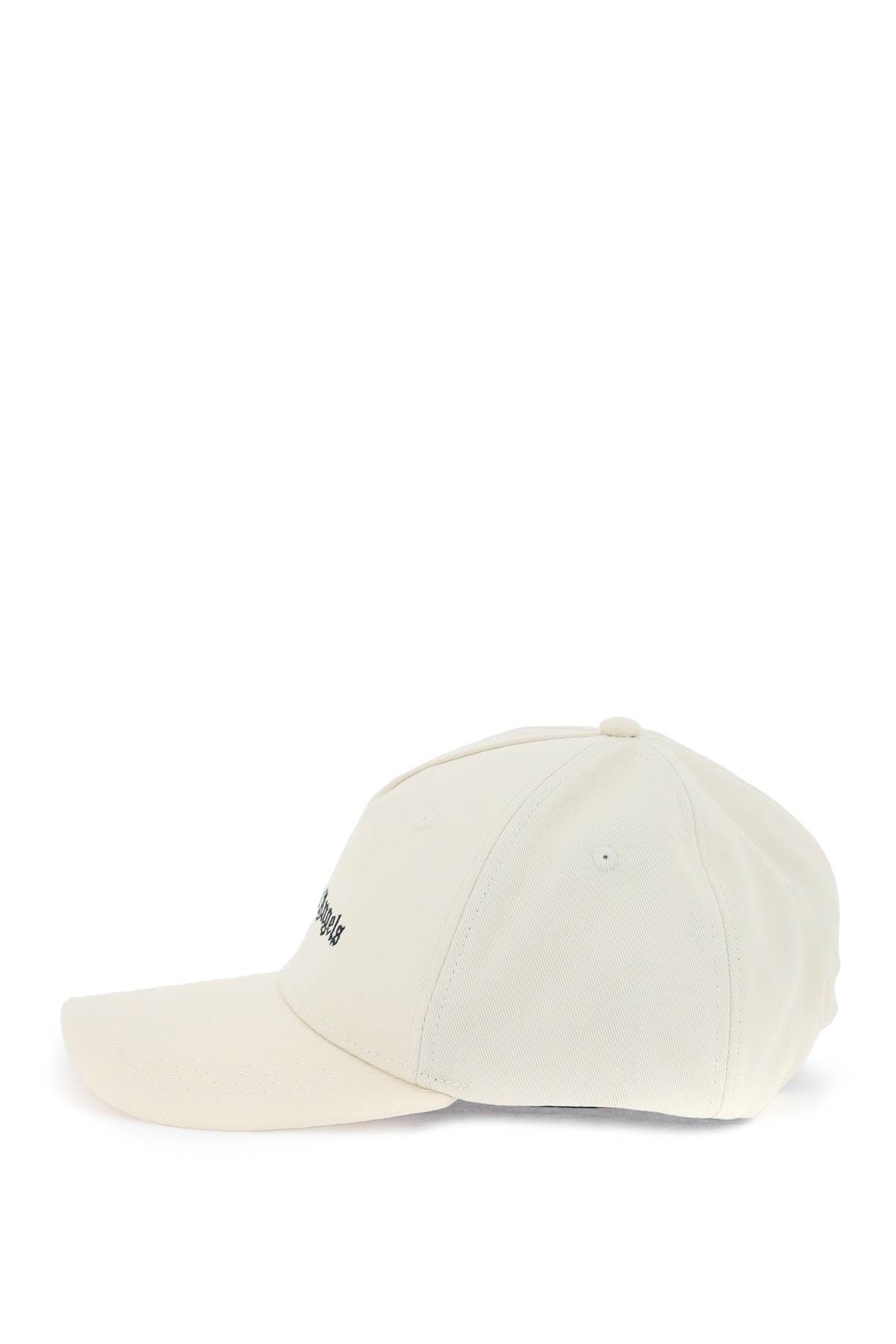 Shop Palm Angels Embroidered Logo Baseball Cap With In Neutro