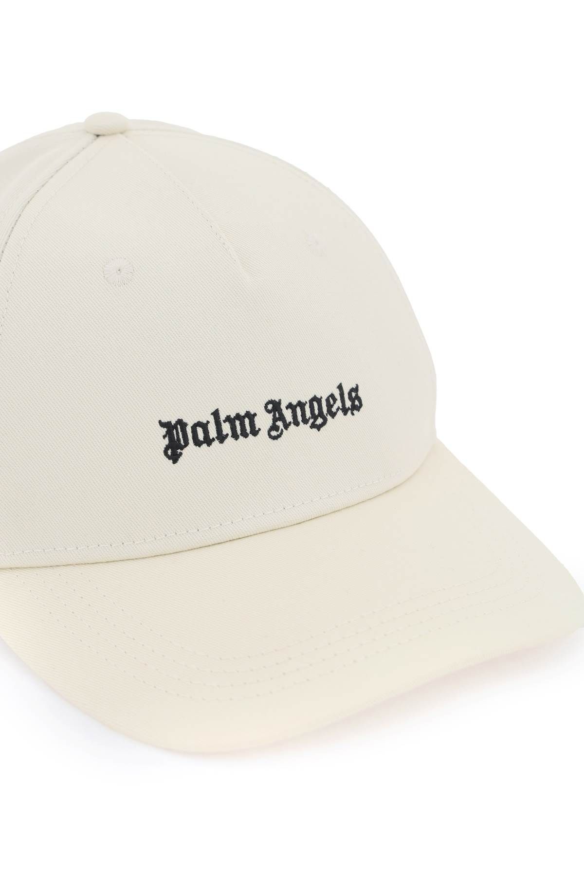 Shop Palm Angels Embroidered Logo Baseball Cap With In Neutro