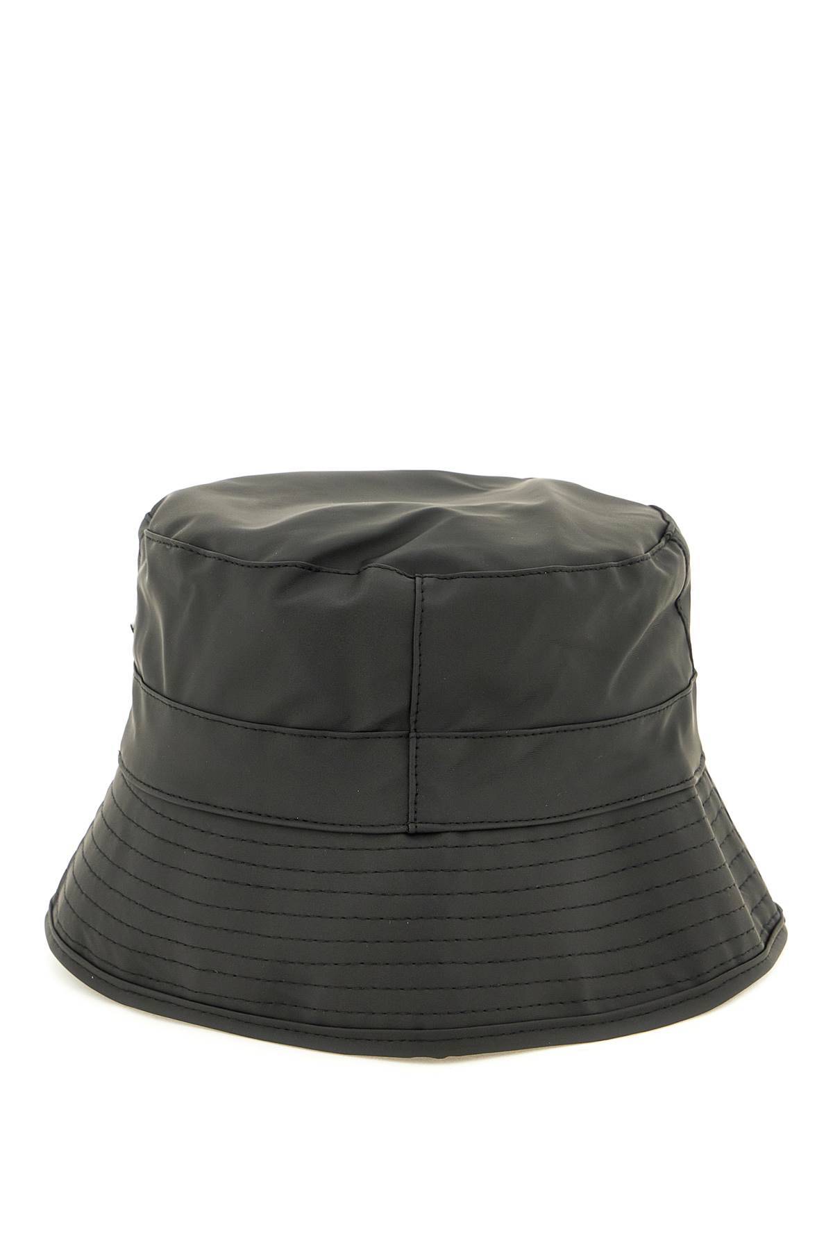 Rains Waterproof Bucket Hat In Black