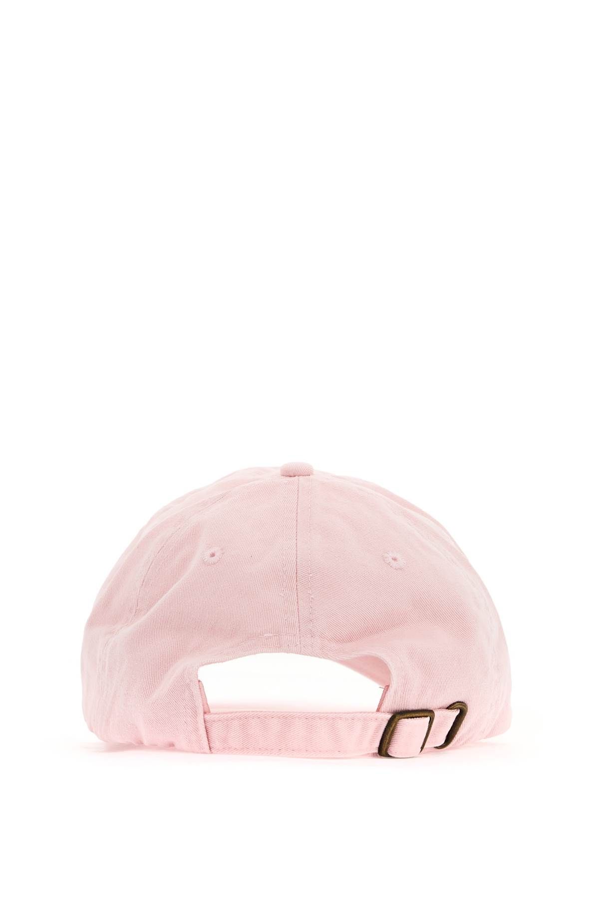 Shop Rotate Birger Christensen Baseball Cap Made Of Canvas In Pink