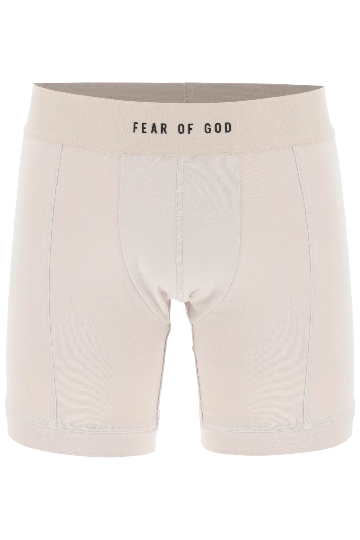 Shop Fear Of God Bi-pack Trunks In Grey