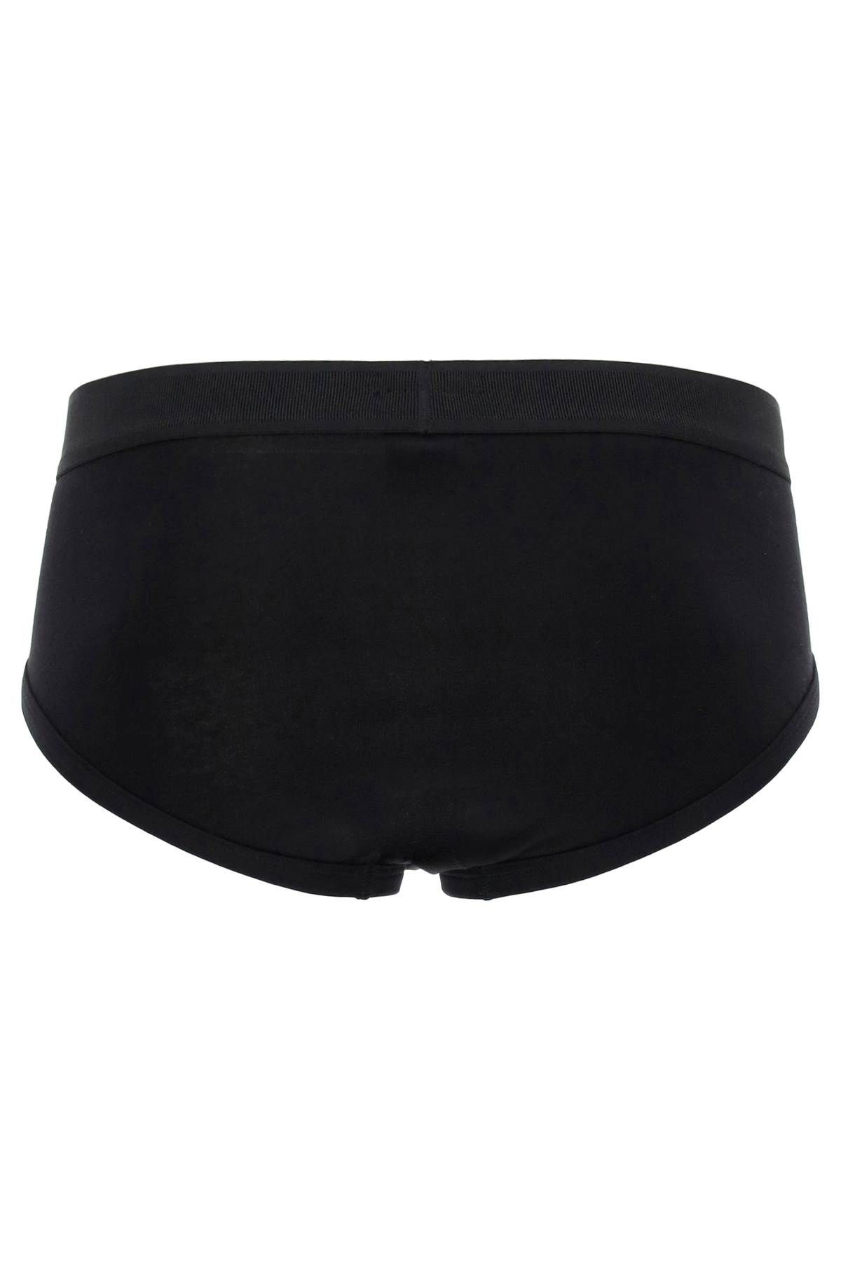 Shop Tom Ford 'bi-pack Logo Band Slip With In Black