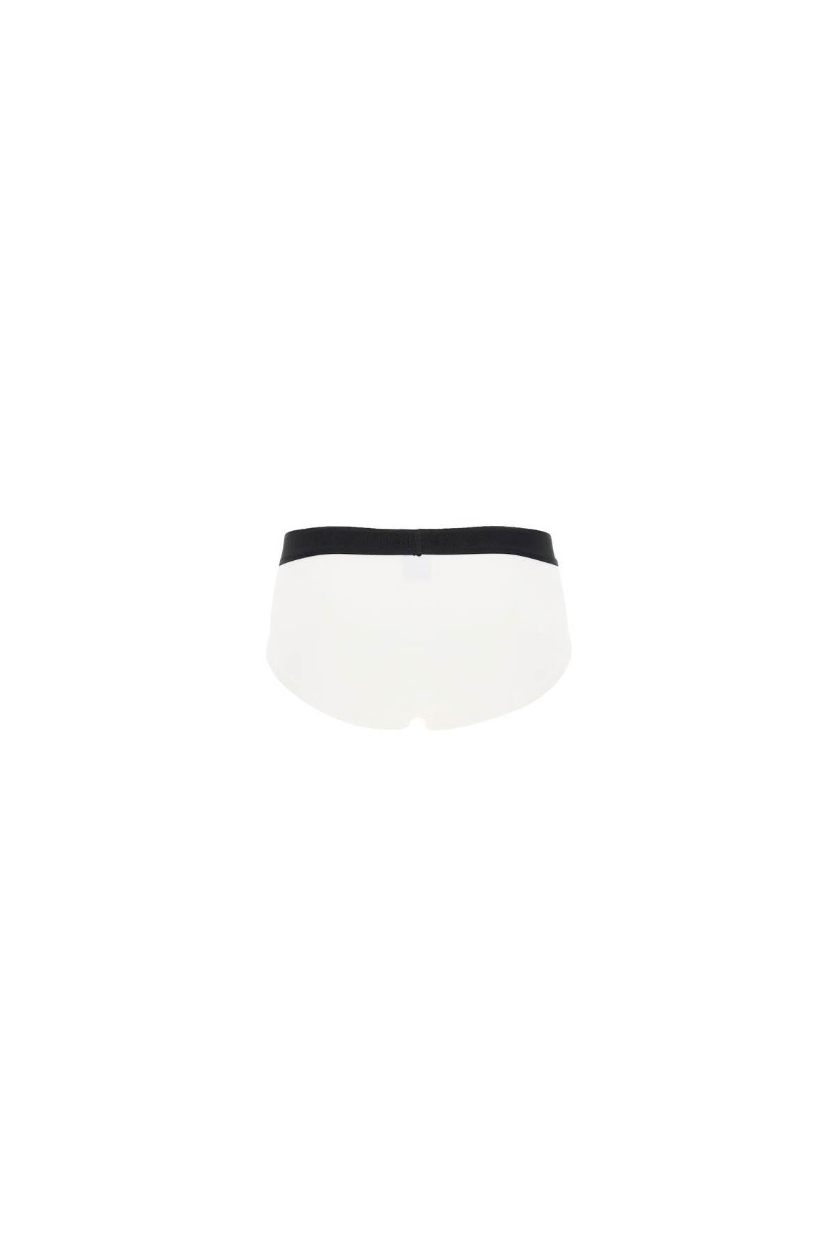 Shop Tom Ford 'bi-pack Logo Band Slip With In White