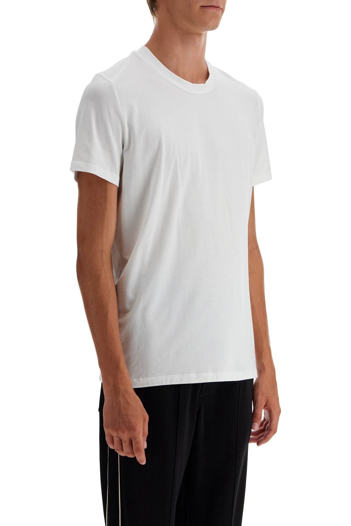 Shop Tom Ford Cotton And Modal Intimate T-shirt For In White