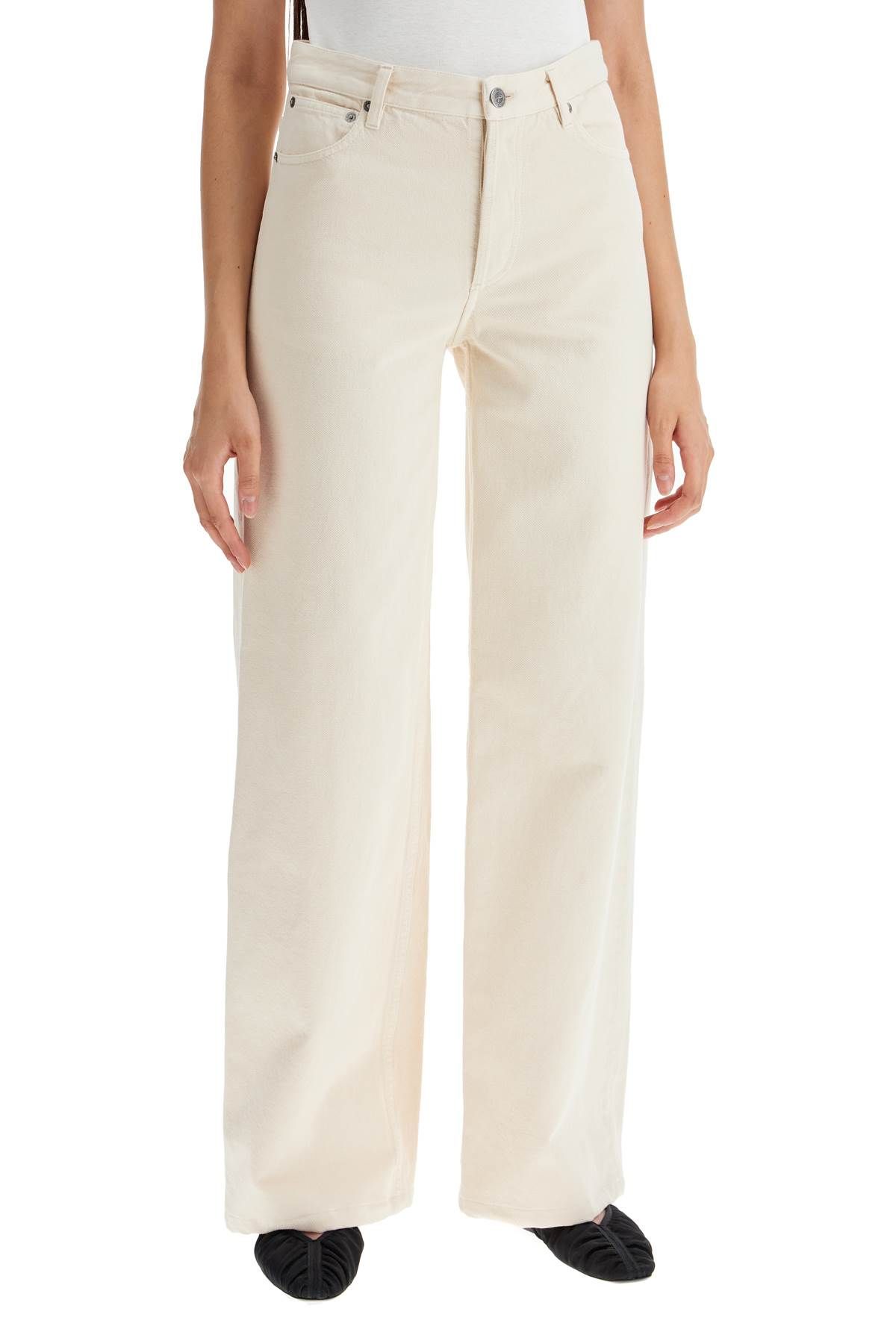 Shop Apc Straight-cut Elisabeth Jeans In White