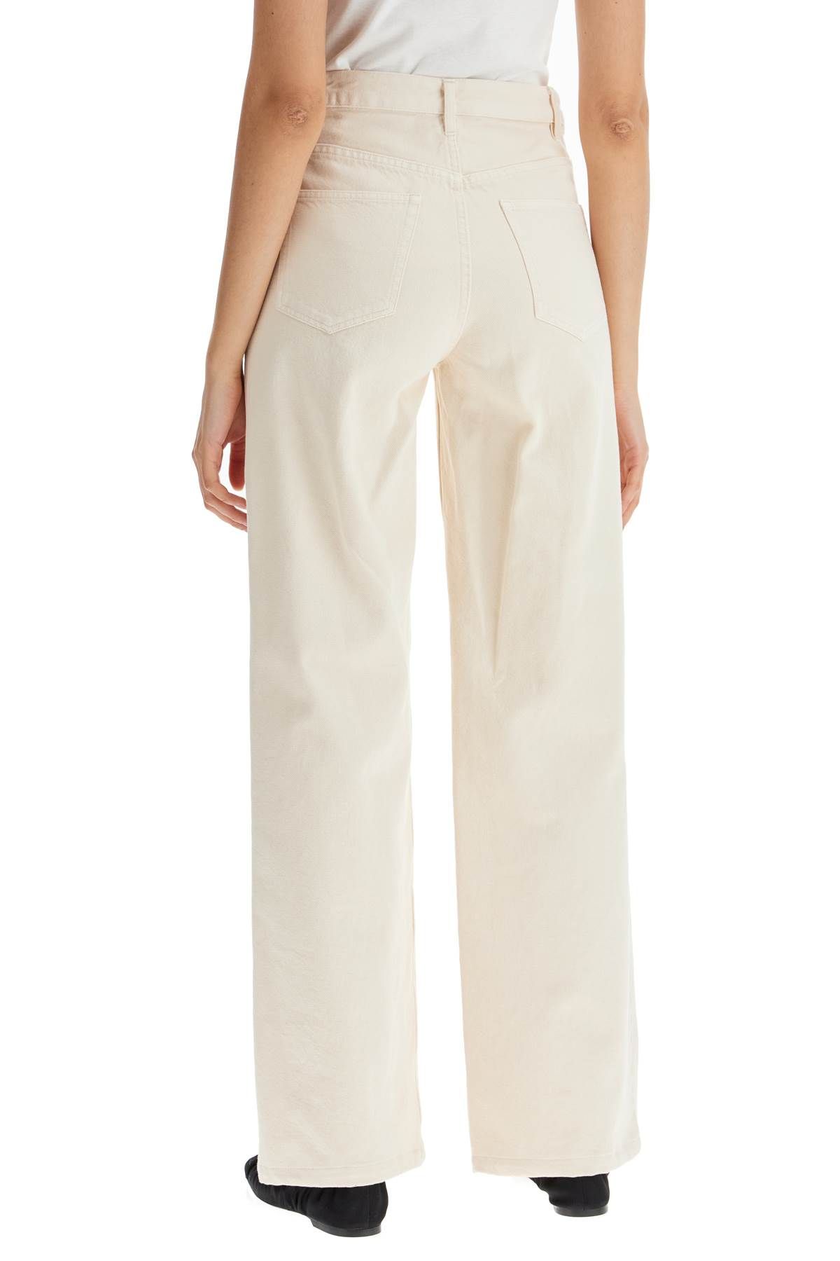 Shop Apc Straight-cut Elisabeth Jeans In White