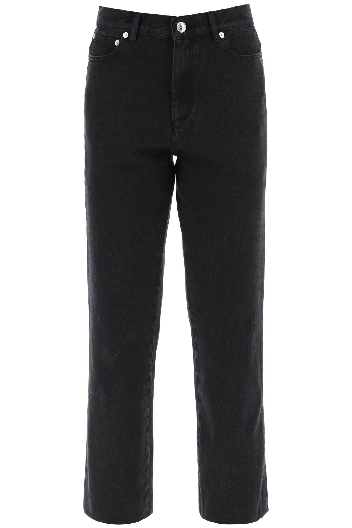 Shop Apc New Sailor Jeans In Black