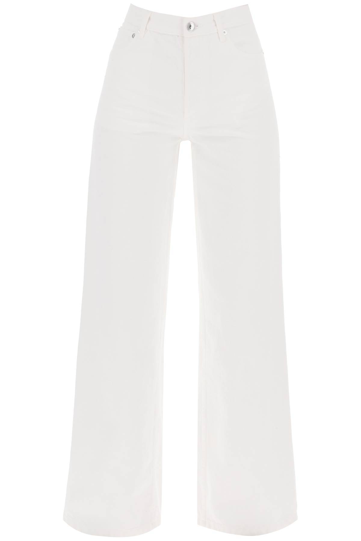 Shop Apc Elisabeth Jeans In White