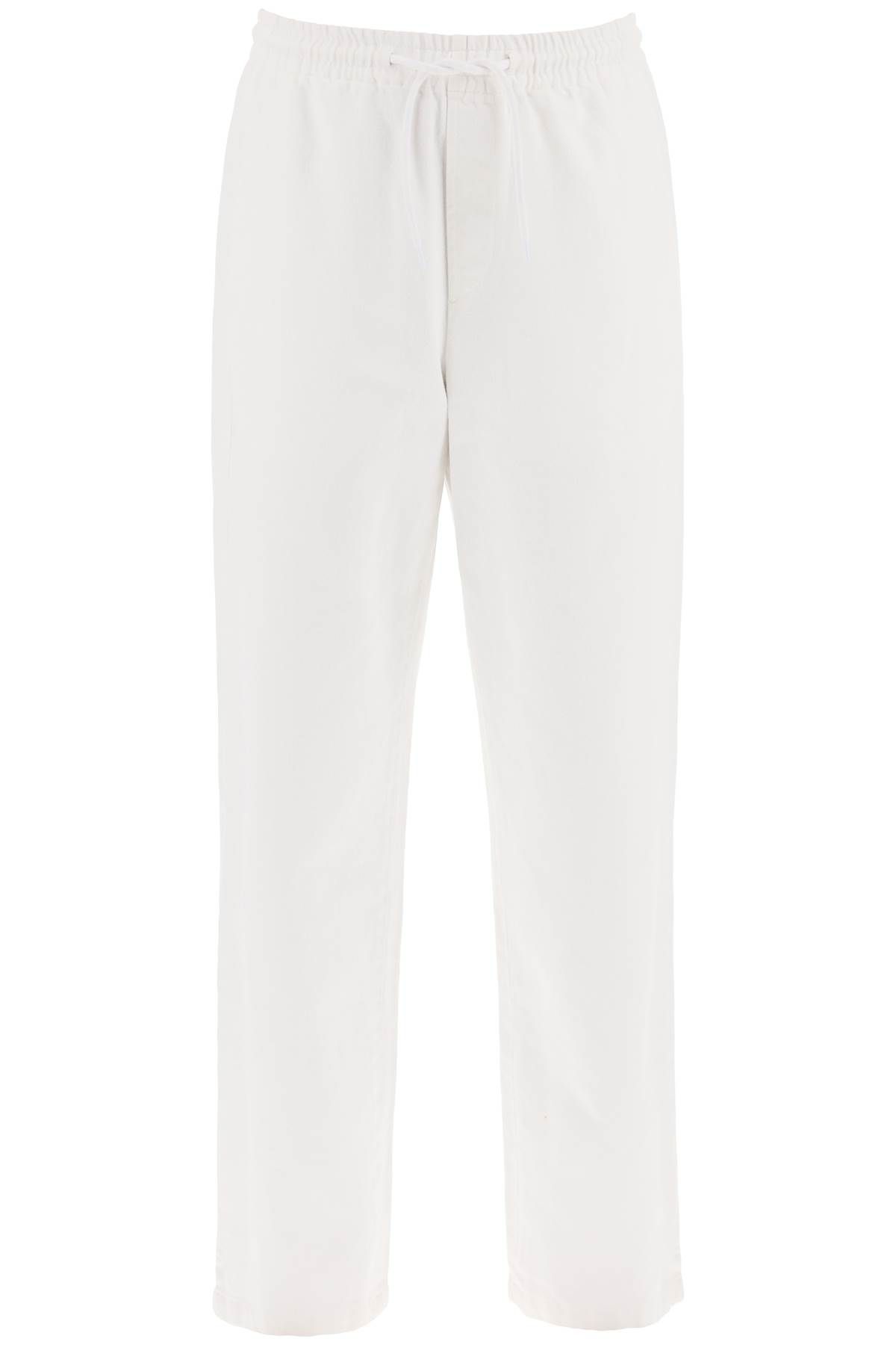Shop Apc Vincent Jeans With Drawstring Waistband In White