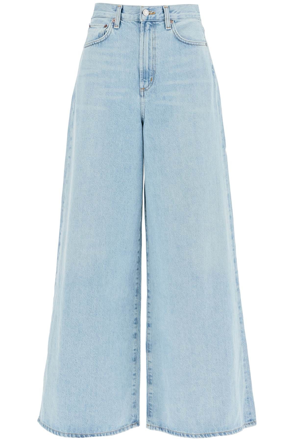 Shop Agolde Wide Leg Nolan Jeans For Men In Blue