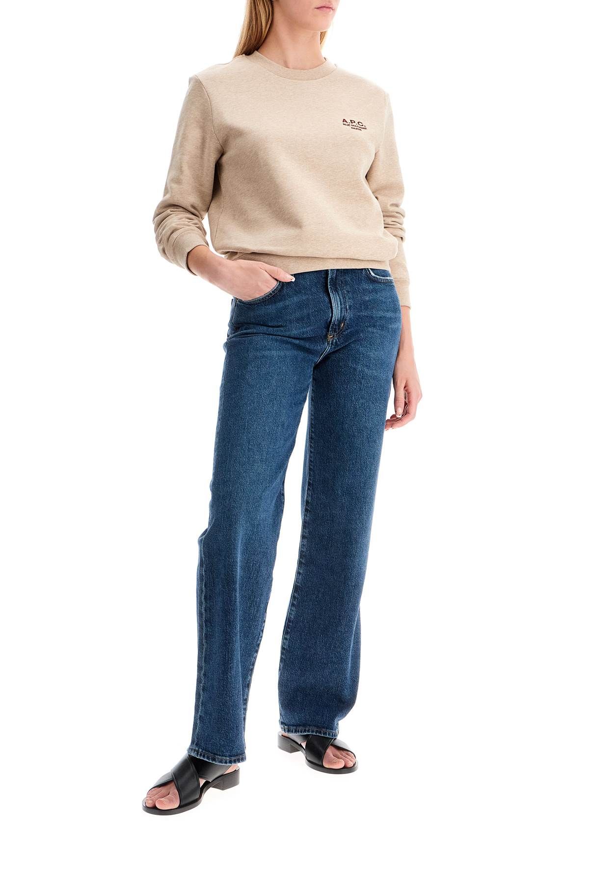 Shop Agolde Straight Harper Jeans For Women In Blue