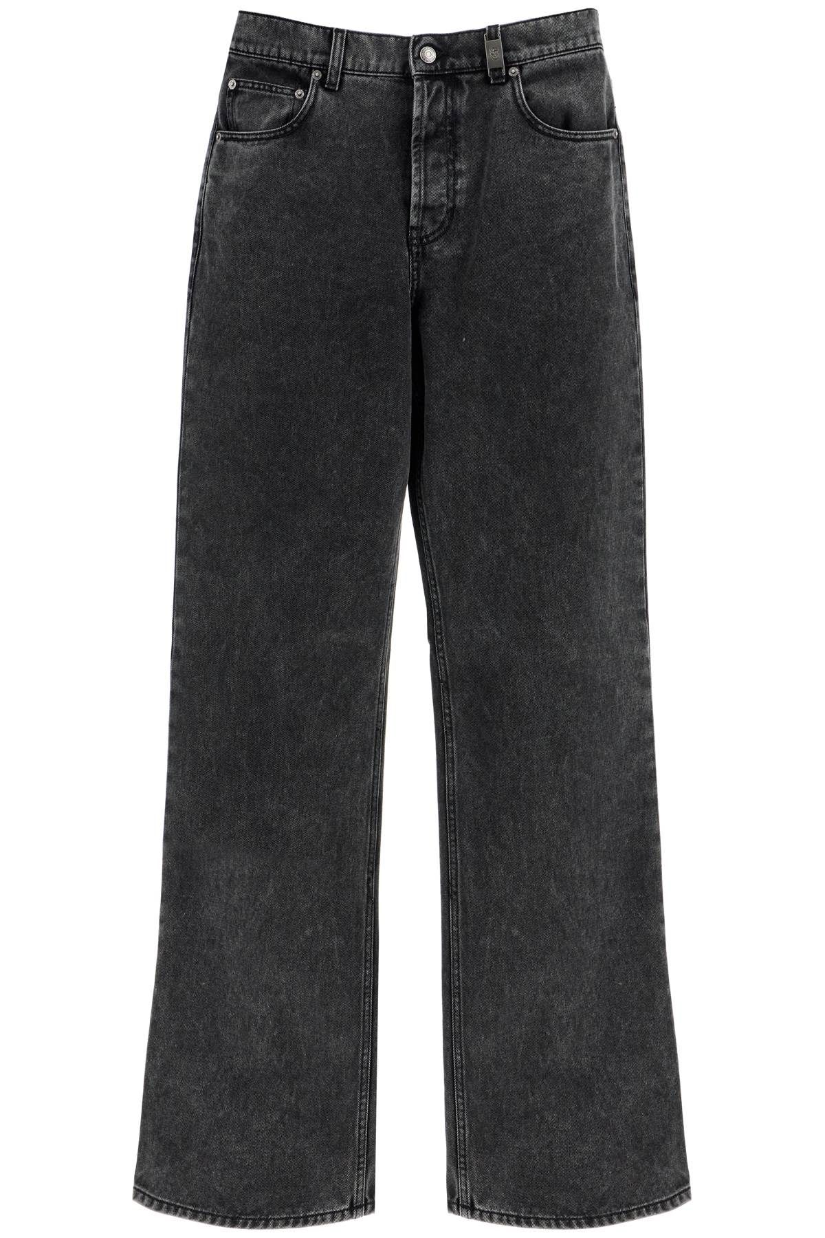 Shop Alexander Mcqueen Low-waisted Baggy Jeans In Black