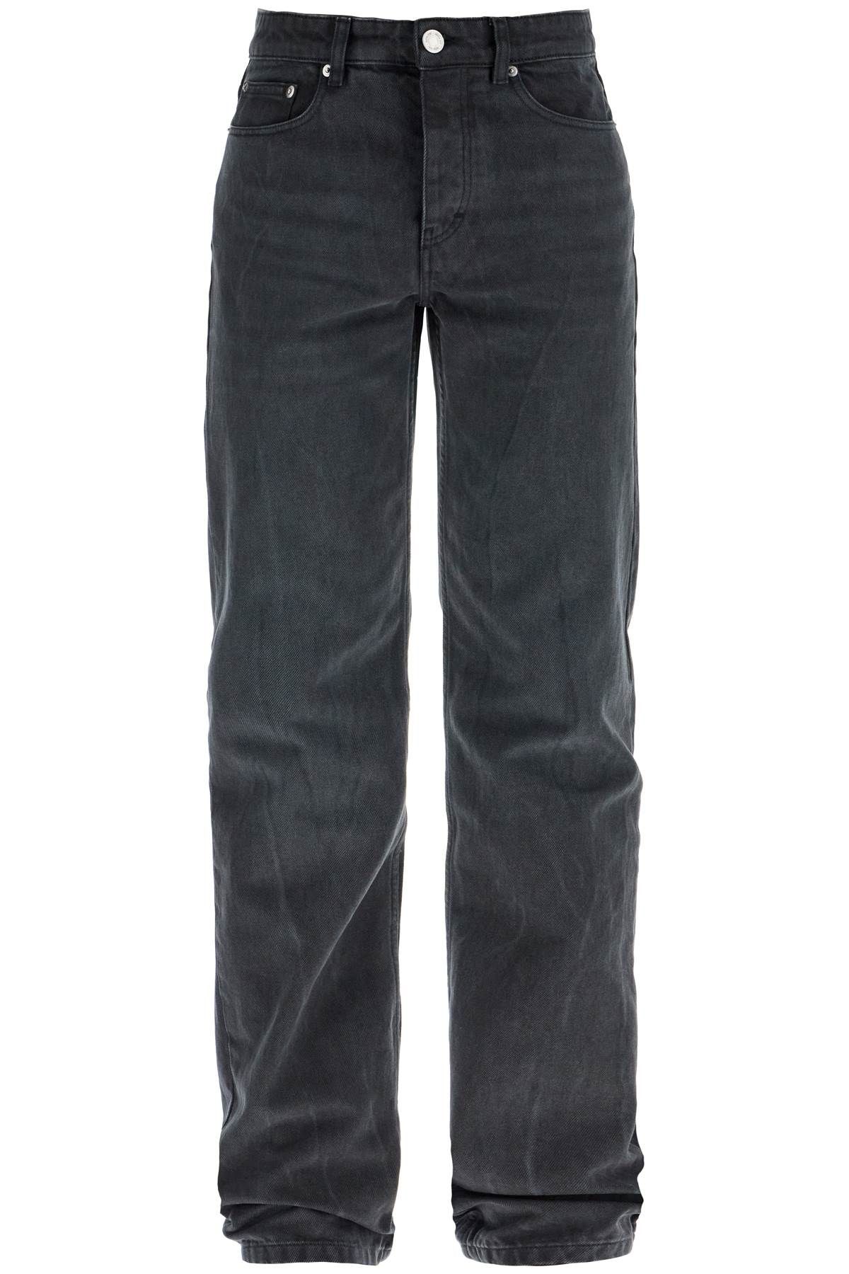 Shop Ami Alexandre Matiussi Classic Fit Jeans In Black