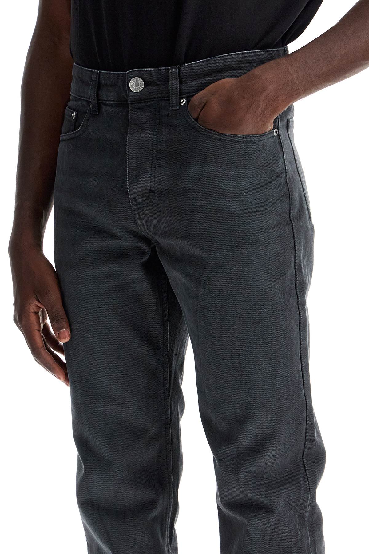 Shop Ami Alexandre Matiussi Classic Fit Jeans In Black