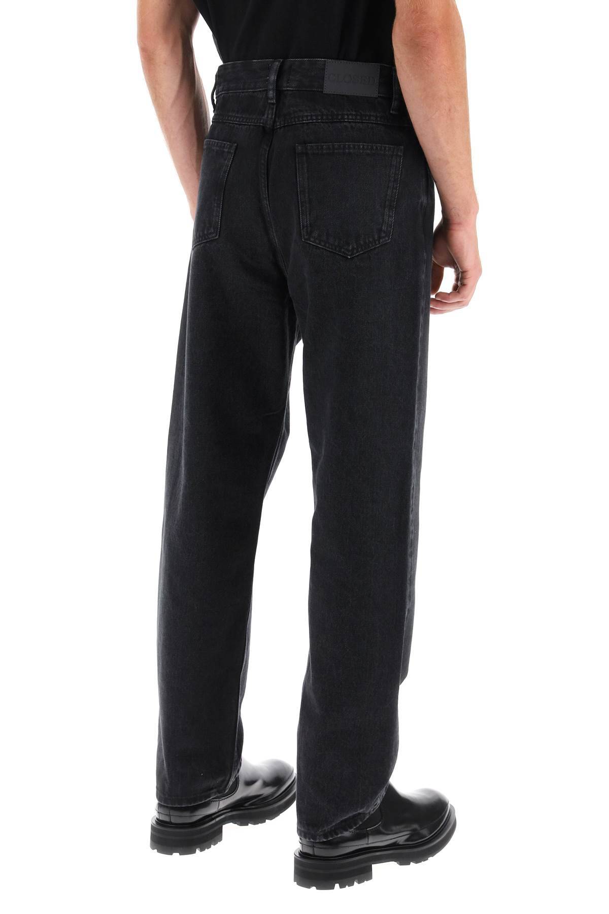 Shop Closed Regular Fit Jeans With Tapered Leg In Black