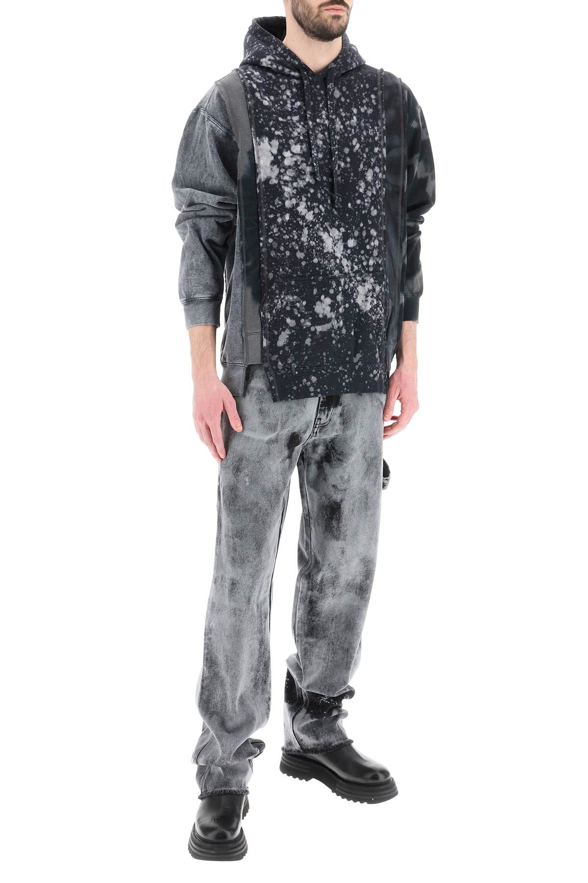 Shop Darkpark 'john' Workwear Jeans In Grey