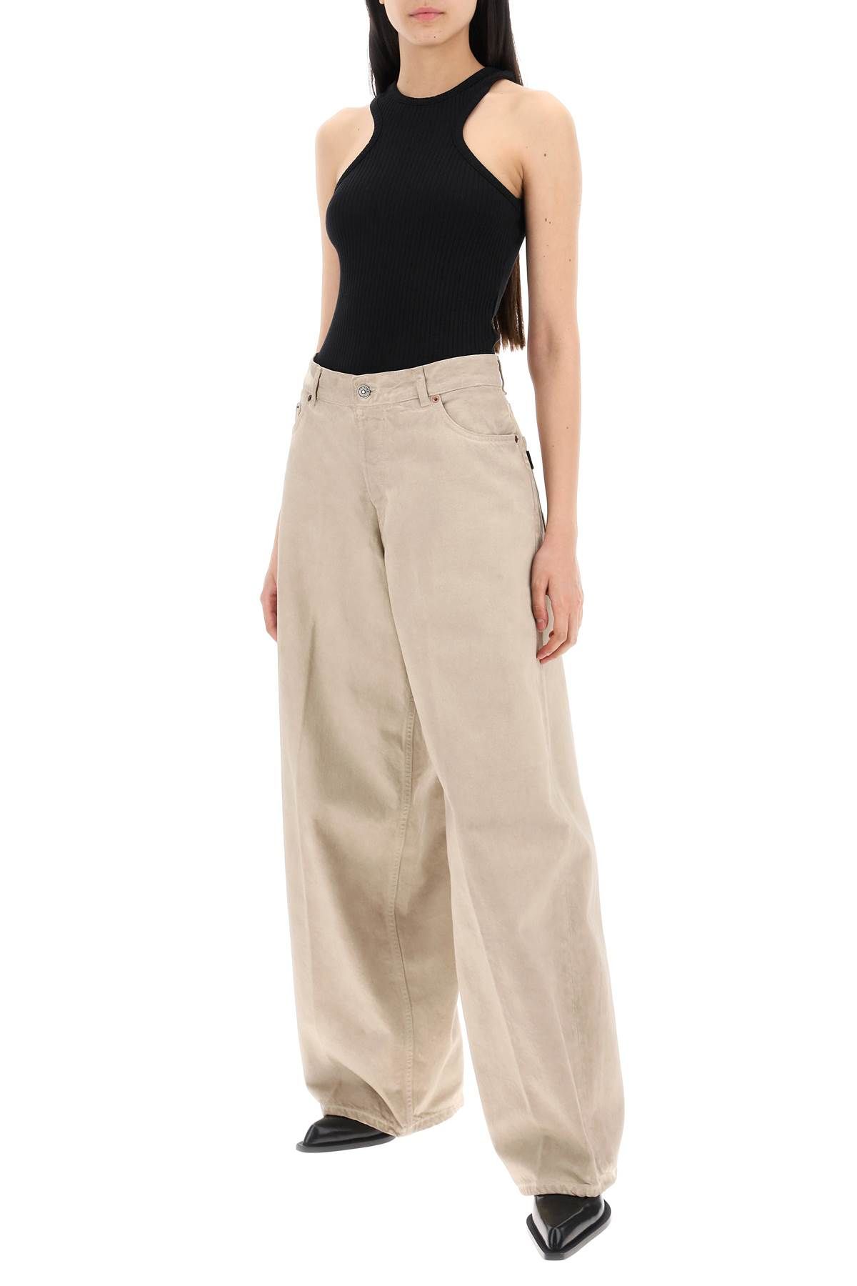 Shop Haikure Bethany Napoli Jeans Collection In Beige