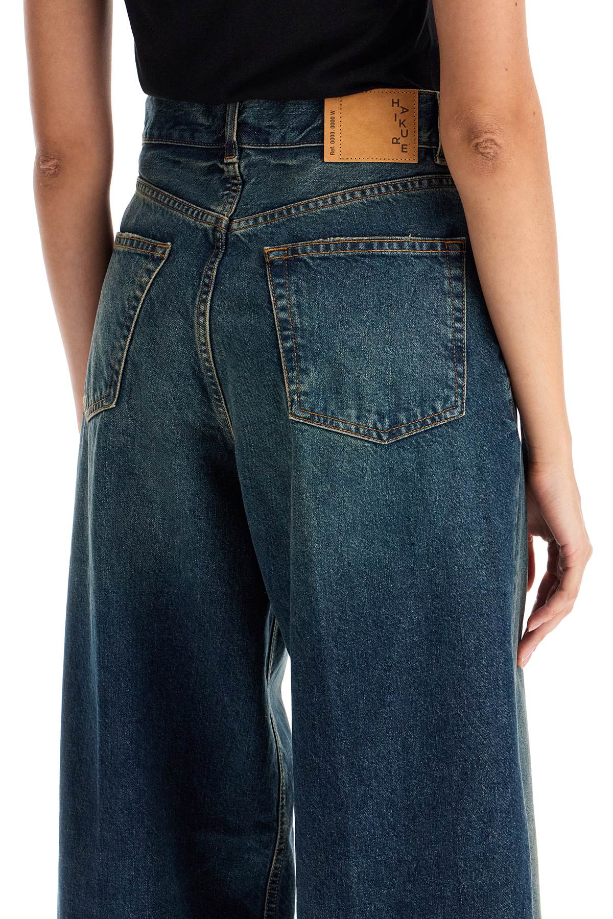 Shop Haikure Wide Leg Bethany Jeans For A In Blue