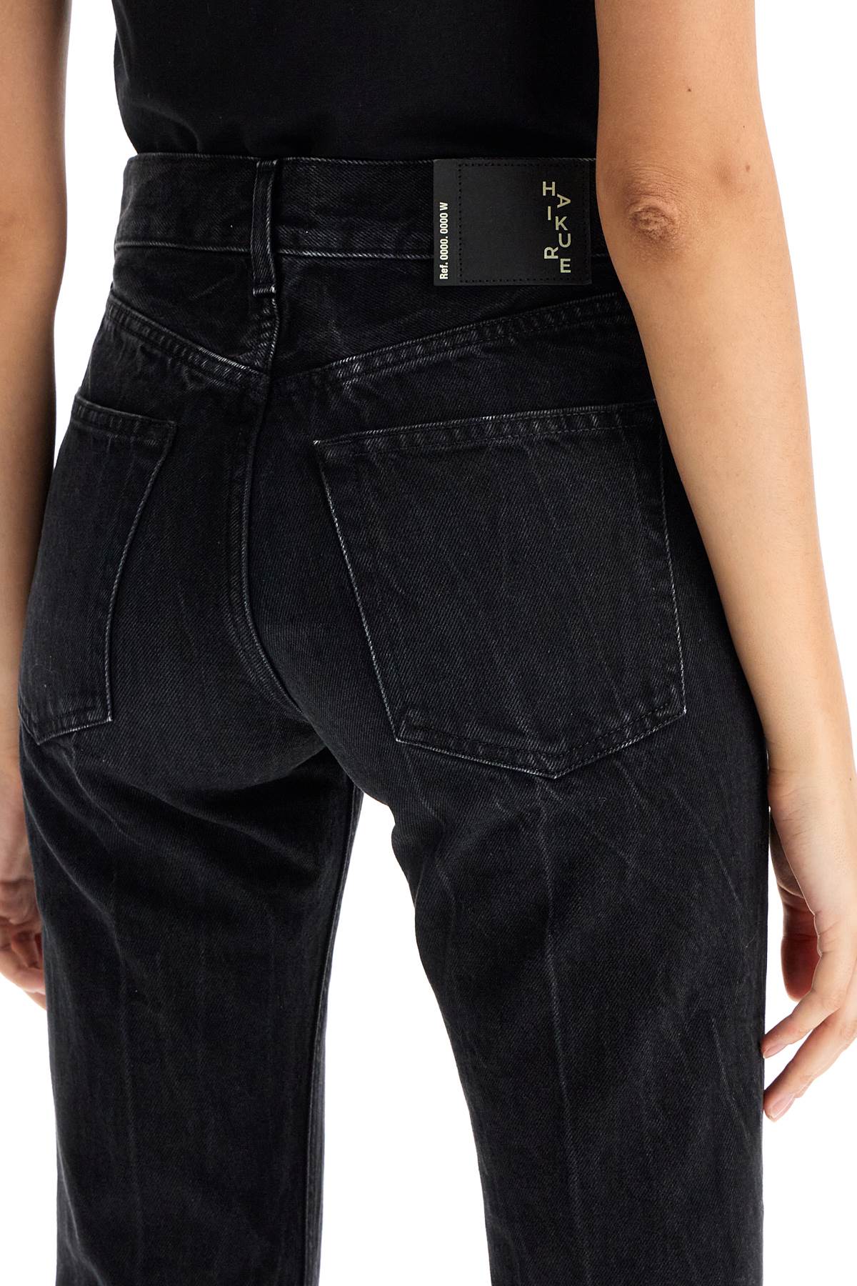 Shop Haikure Floral Bootcut Jeans In Black