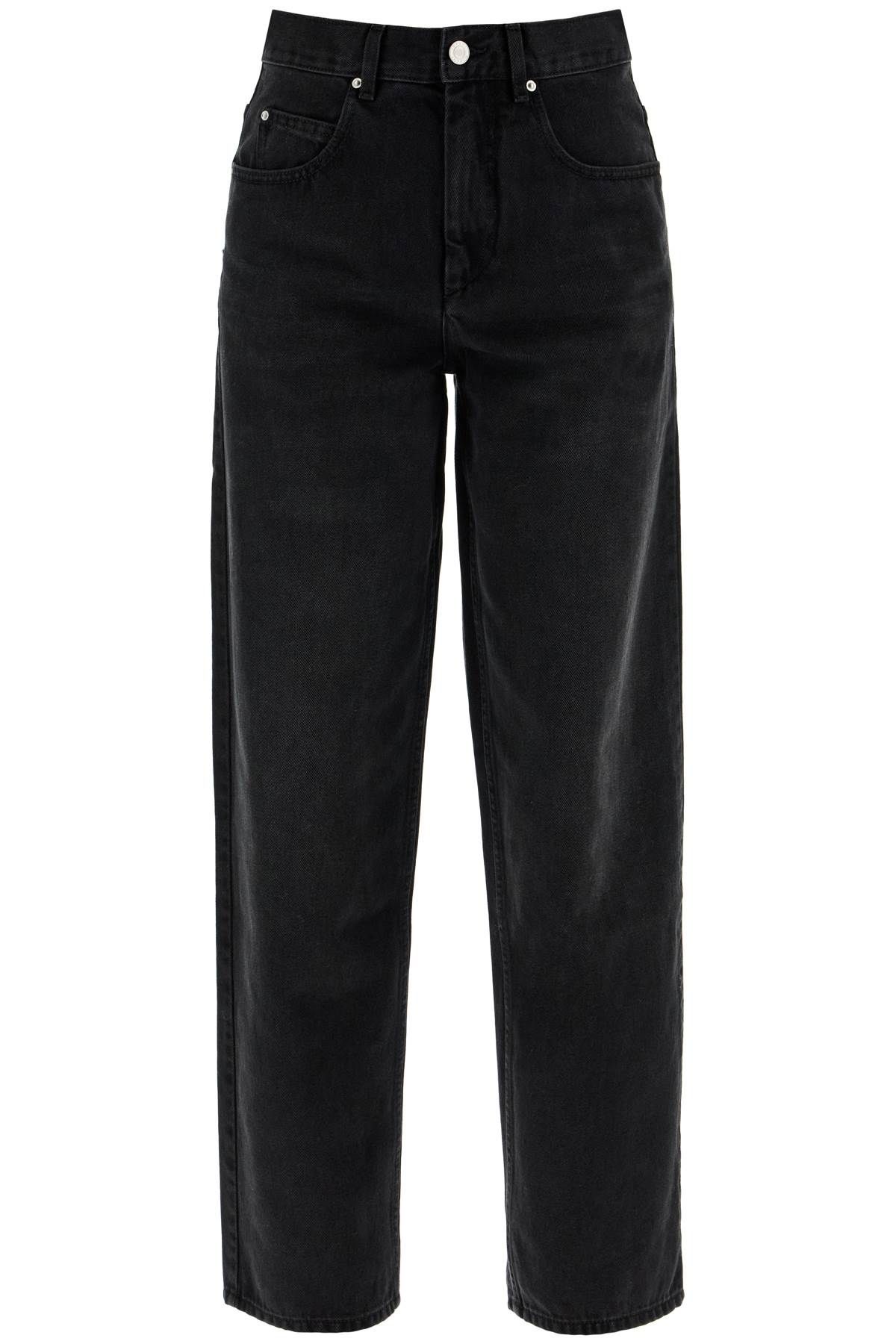 Shop Isabel Marant Joanny Jeans In Black