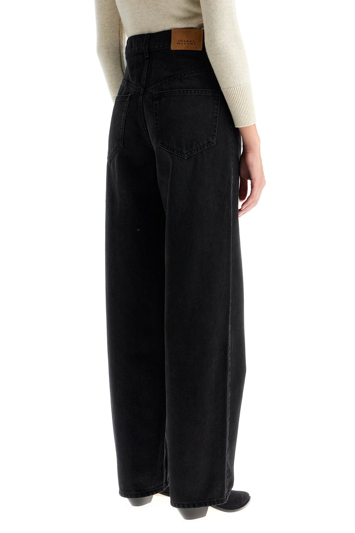 Shop Isabel Marant Joanny Jeans In Black