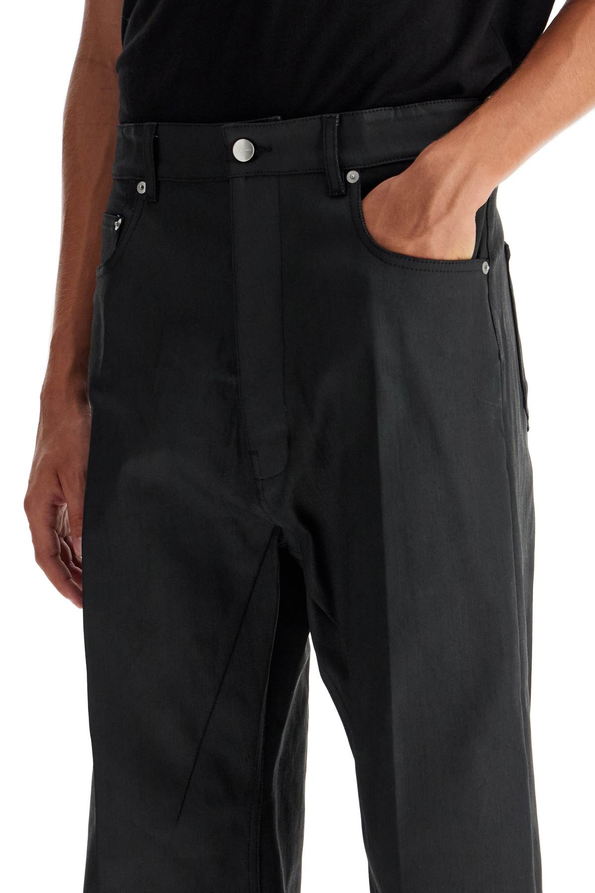 Shop Rick Owens Geth Jeans In Black